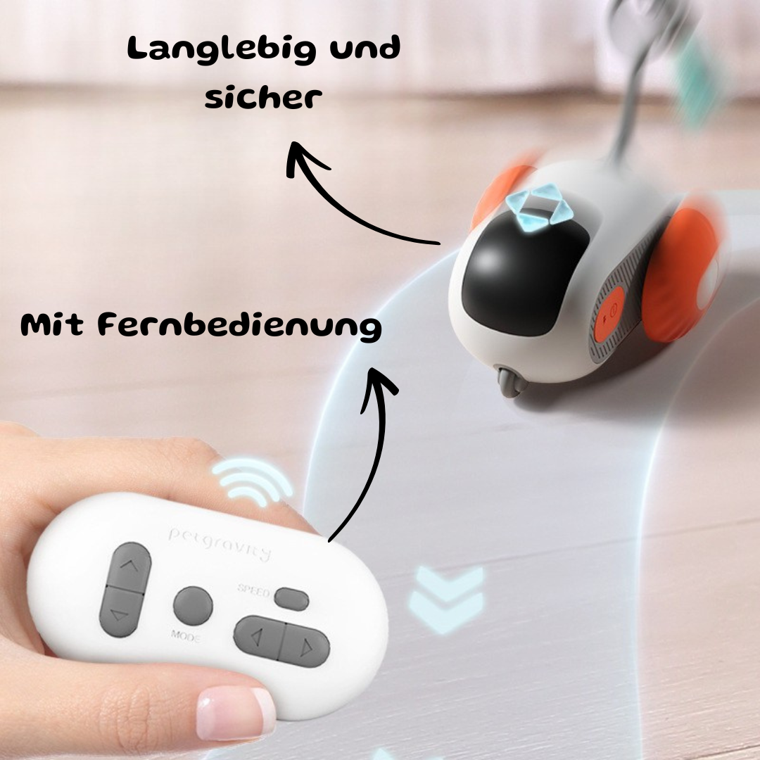 Intelligentes Katzenspielzeug – Der smarte Katzenwagen für endlosen Spielspaß