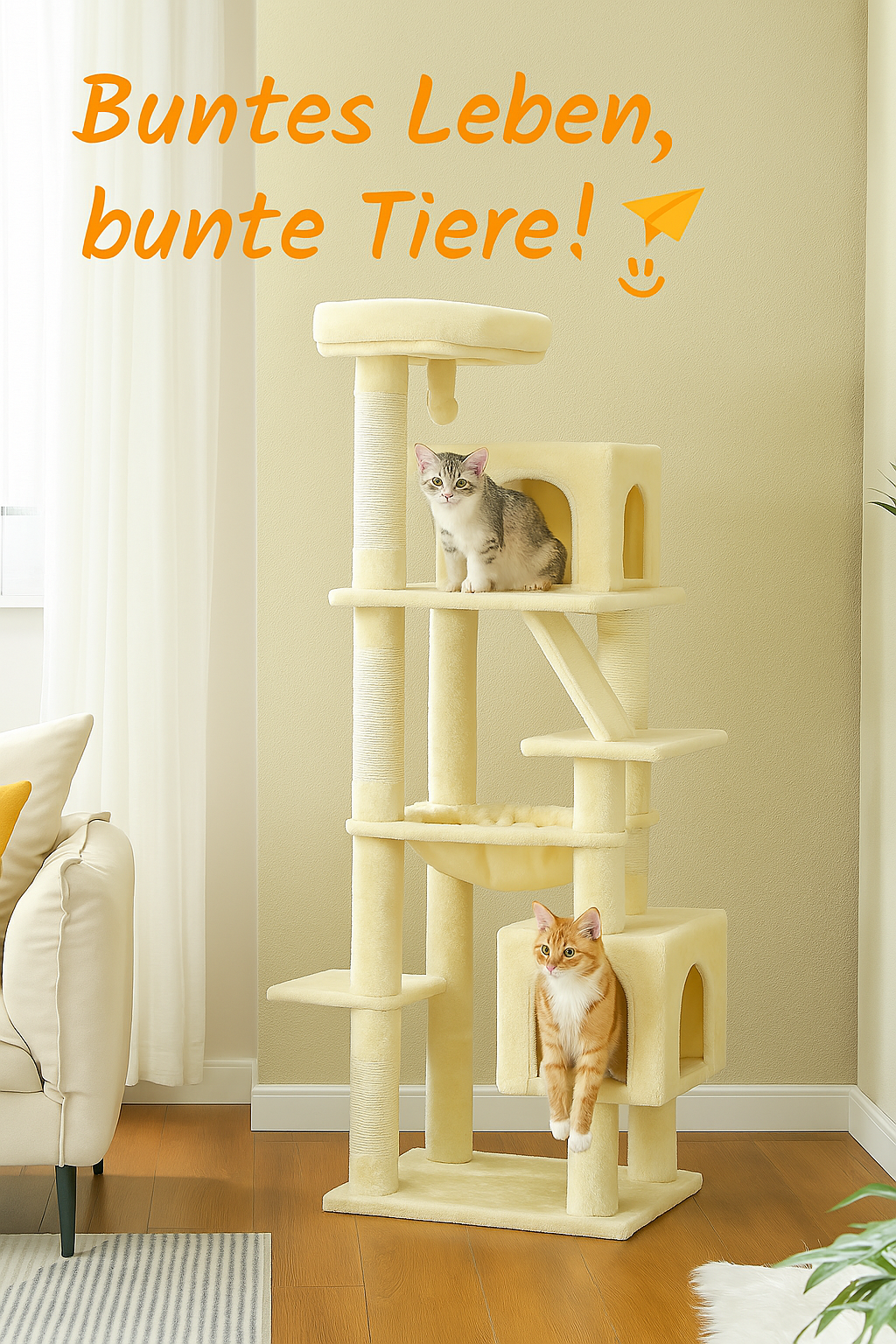 XXL Kratzbaum für Katzen