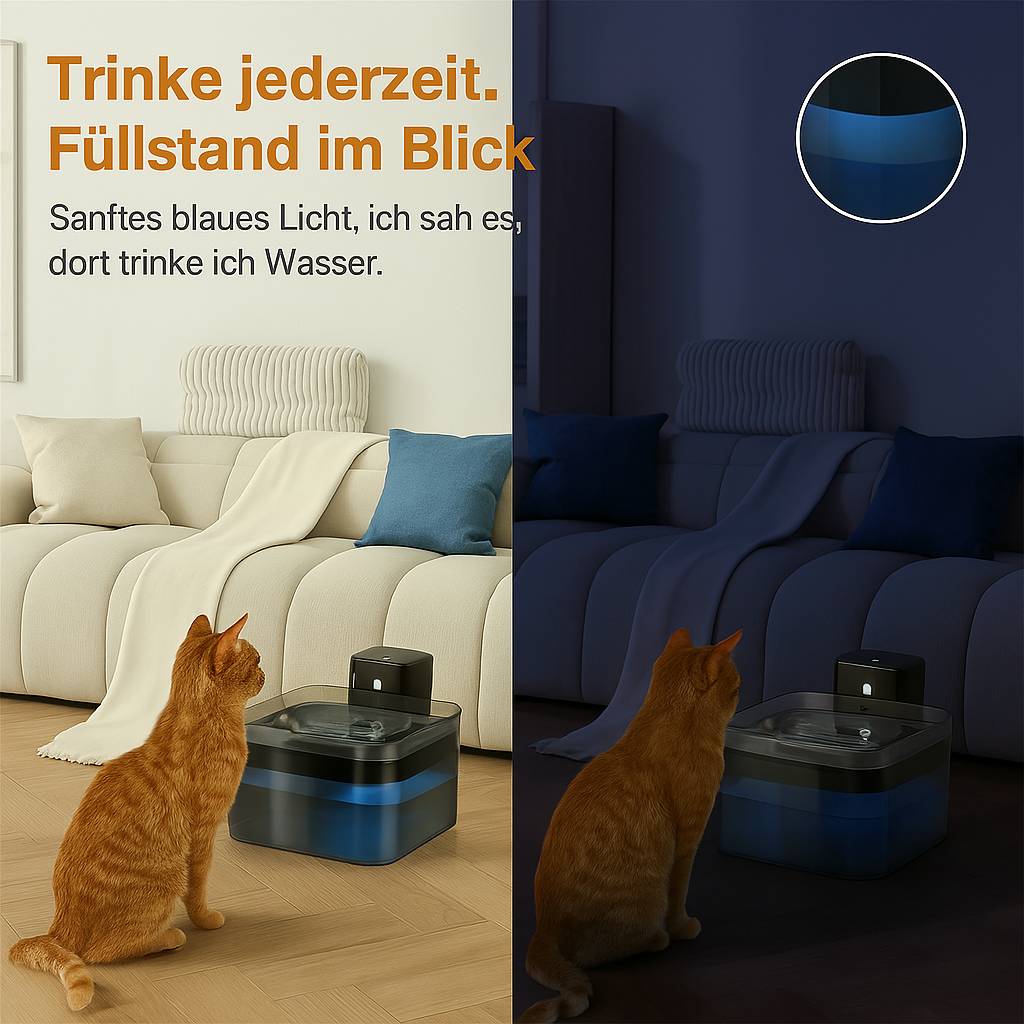 Automatischer Trinkbrunnen für Haustiere