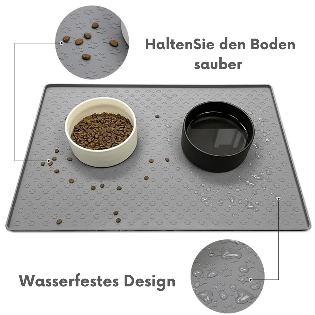 Waterproof mat for feeding bowls – cleanliness & protection for your floor