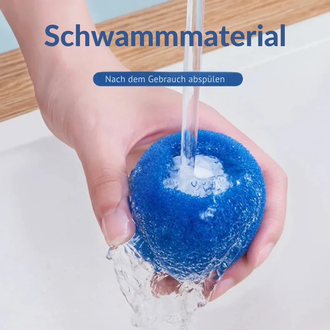 Laundry balls for hair removal