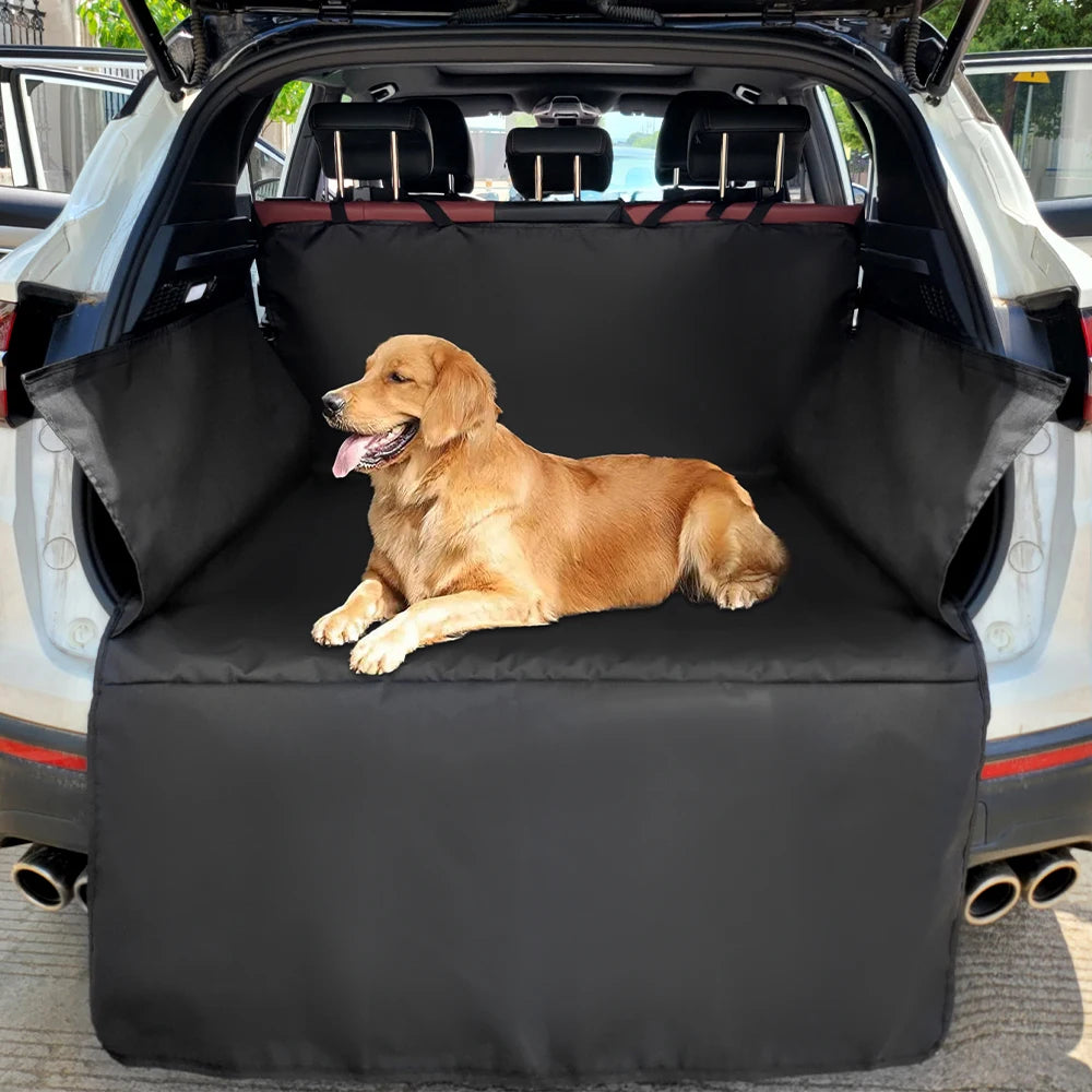 Waterproof trunk protection mat for dogs