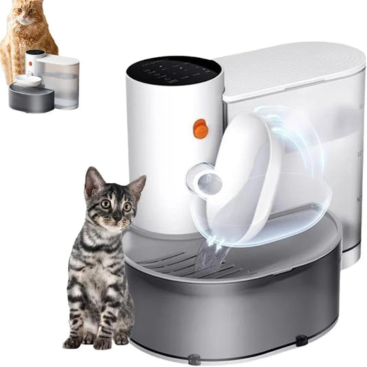 Smart Haustier-Trinkbrunnen – Frisches Wasser für Katzen & Hunde