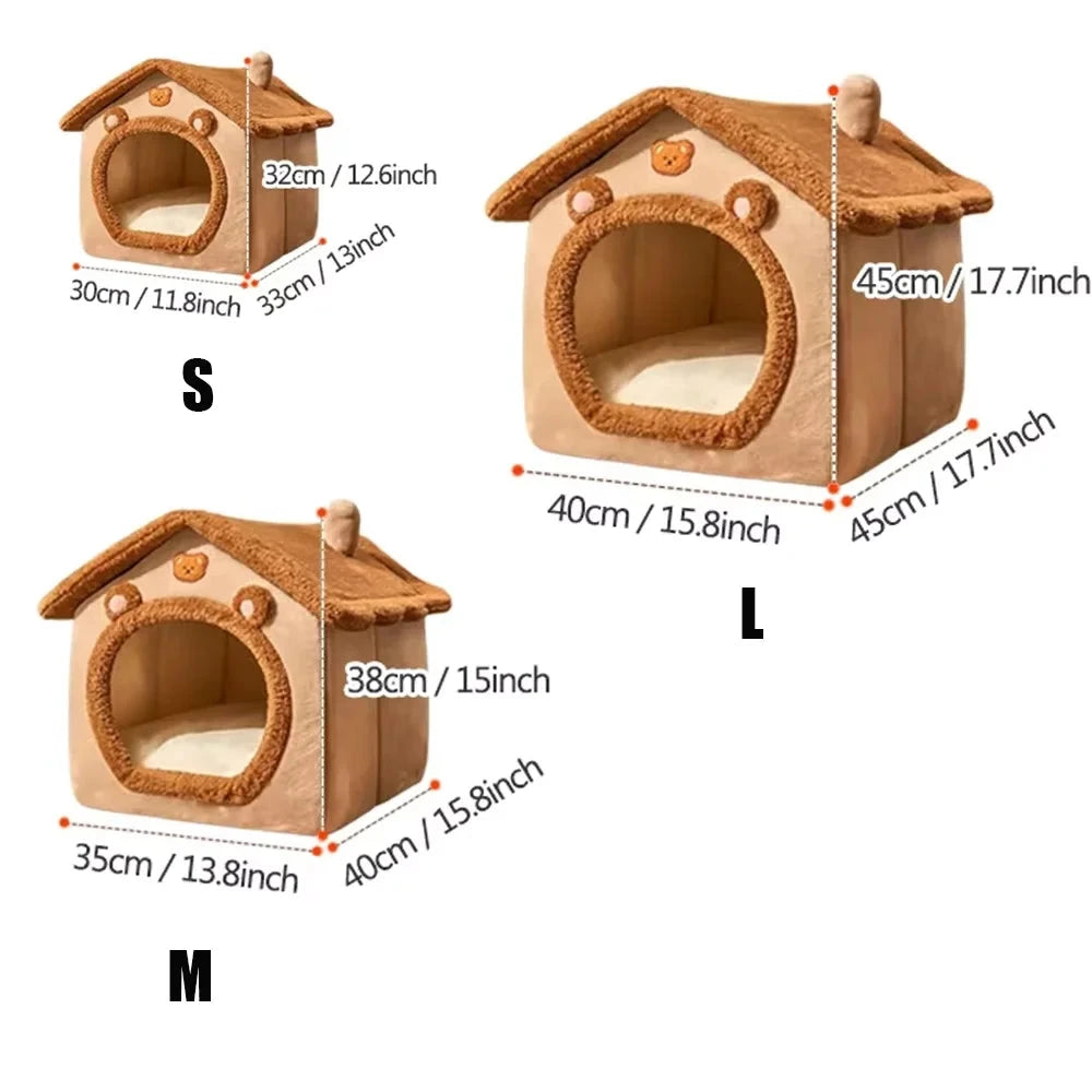 Plüsch-Haustierhaus!