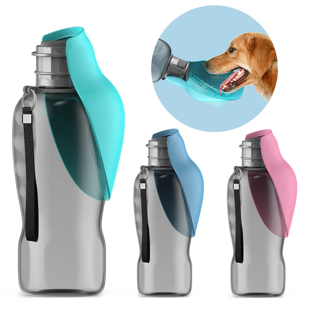 Practical drinking bottle for dogs – perfect for on the go!