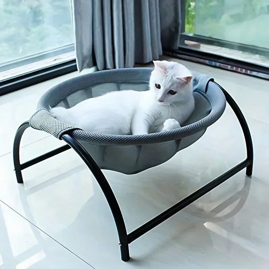 Katzen Hängematte mit stabilem Metallgestell