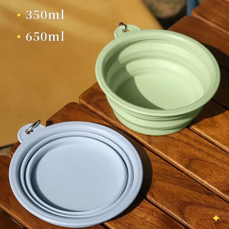 Faltbarer Hundenapf für unterwegs