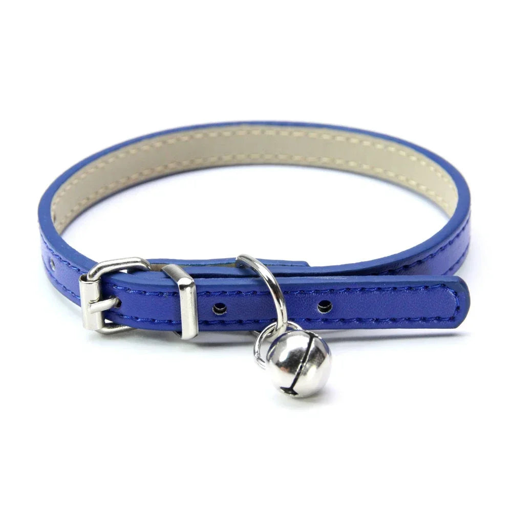 Buntes Katzenhalsband mit Glocke – Stilvoll, Sicher & Bequem