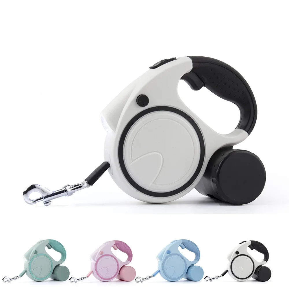 Praktische 3-in-1 Automatik-Rollleine