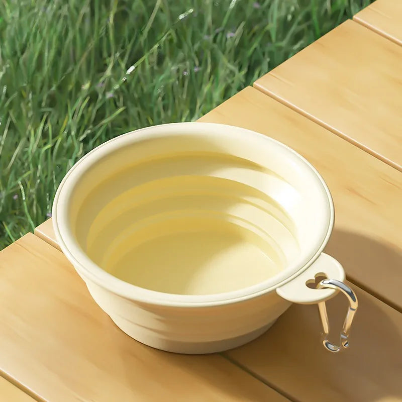 Faltbarer Hundenapf für unterwegs