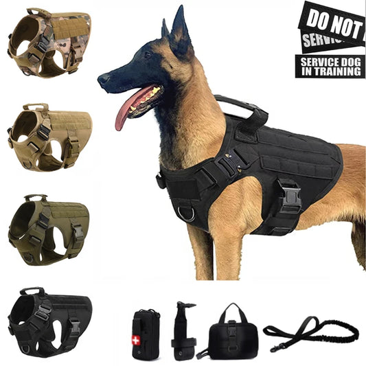Taktische Hundeweste – Robustes Geschirr für Training & Outdoor-Abenteuer