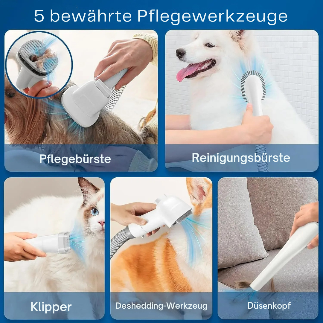 Professionelles 5-in-1 Haustierpflege-Set