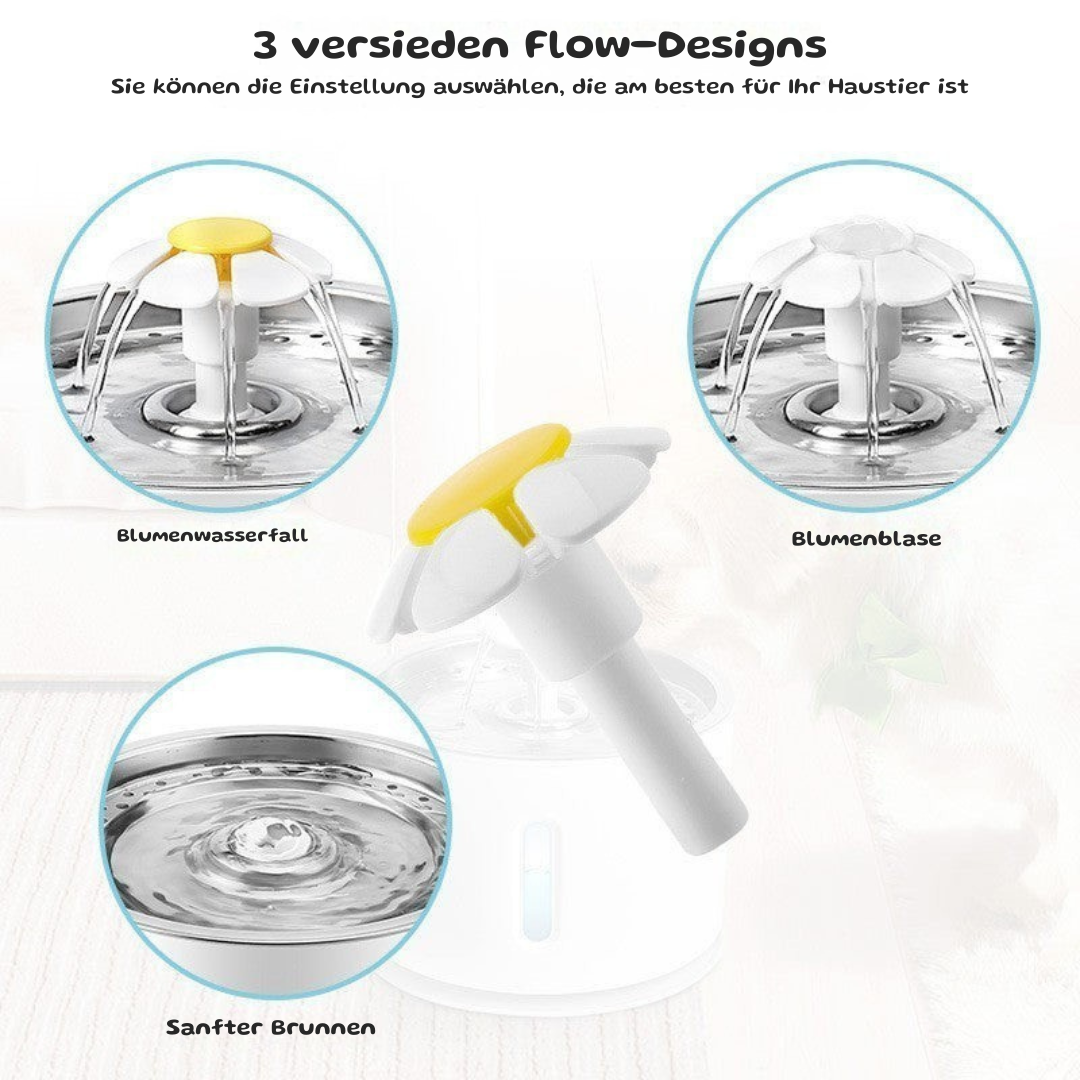 Automatischer Haustier-Wasserbrunnen – Frisches Wasser für glückliche Vierbeiner