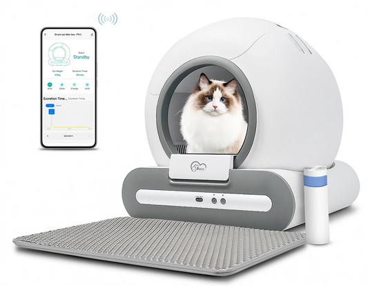 Smartes Selbstreinigendes Katzenklo – Die Zukunft der Katzenhygiene!