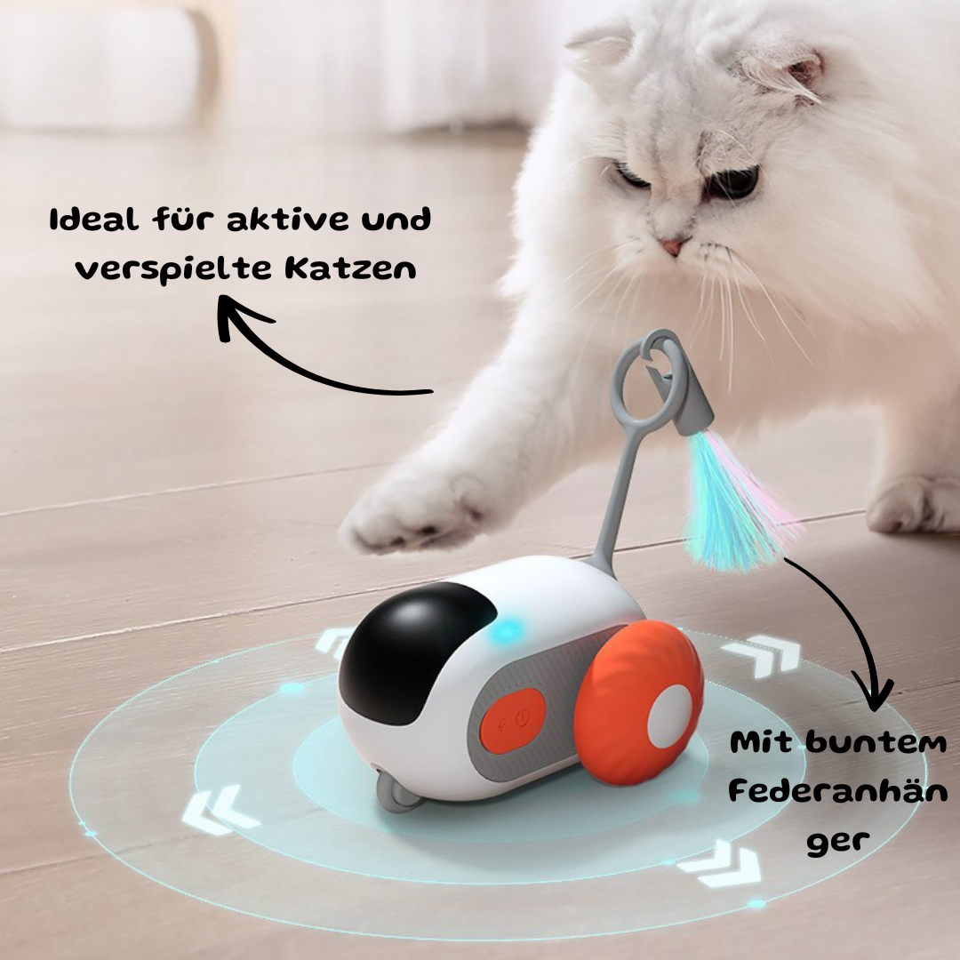 Intelligentes Katzenspielzeug – Der smarte Katzenwagen für endlosen Spielspaß
