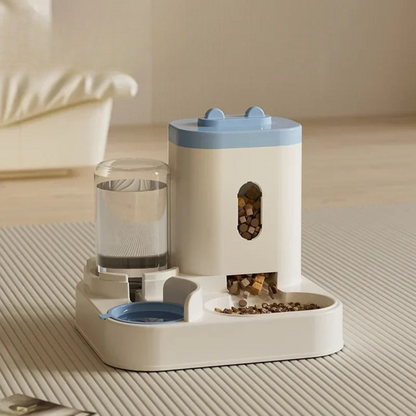 Futter- und Wasserspender 2-in-1