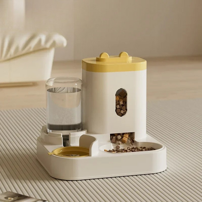 Futter- und Wasserspender 2-in-1