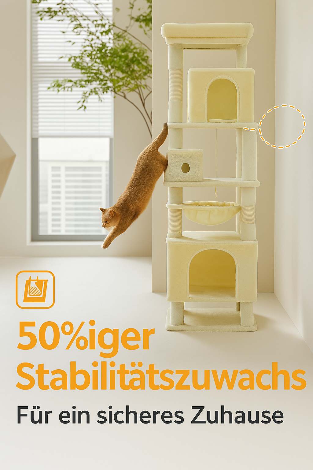 XXL Kratzbaum für Katzen