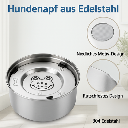 Edelstahl Trinknapf für Haustiere