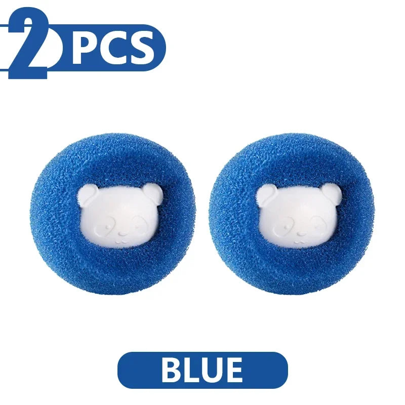 Laundry balls for hair removal 