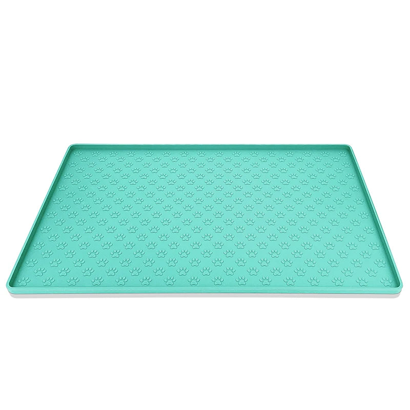 Waterproof mat for feeding bowls – cleanliness &amp; protection for your floor