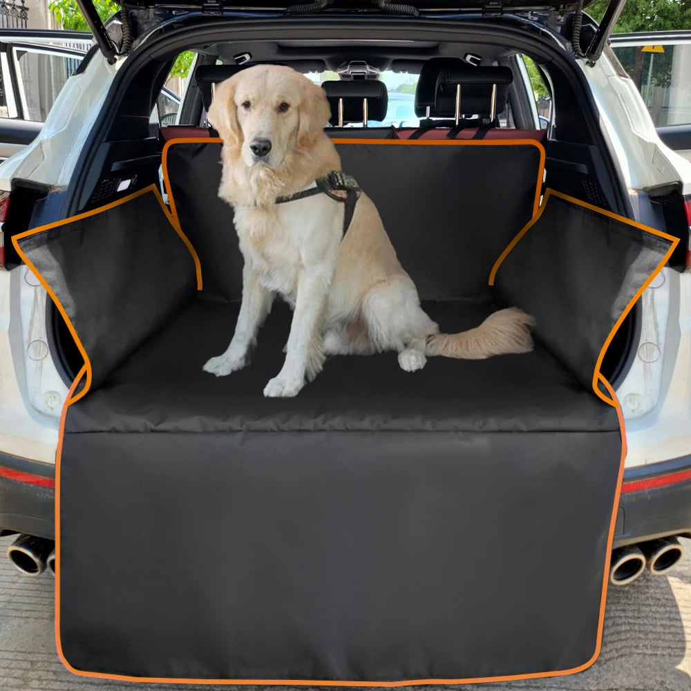 Waterproof trunk protection mat for dogs