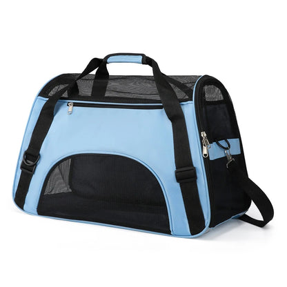 Stylish pet carrier – comfort &amp; safety on the go!