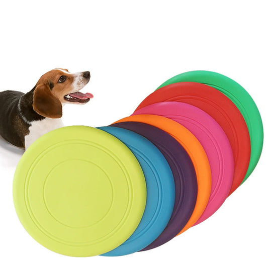 Bunte Hundefrisbee