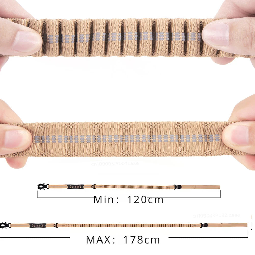 Hochwertige, elastische Hundeleine für maximale Sicherheit und Komfort – auch für die Nutzung im Auto geeignet