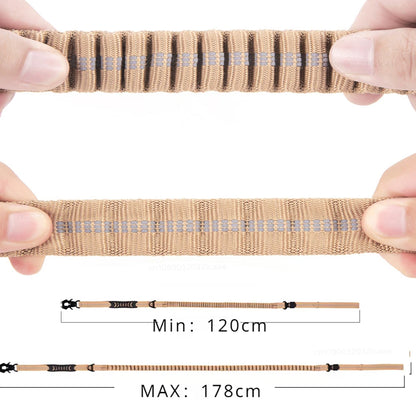 Hochwertige, elastische Hundeleine für maximale Sicherheit und Komfort – auch für die Nutzung im Auto geeignet