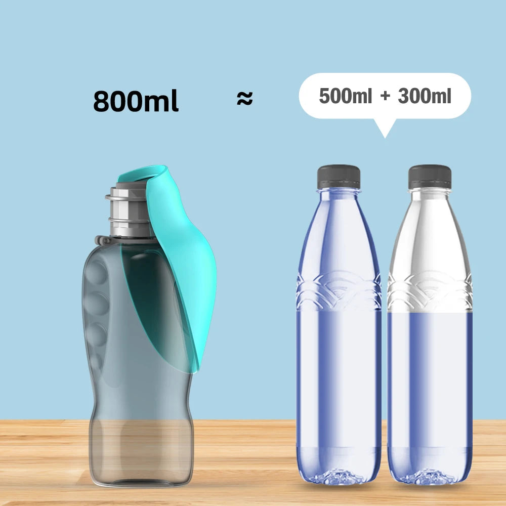 Practical drinking bottle for dogs – perfect for on the go!