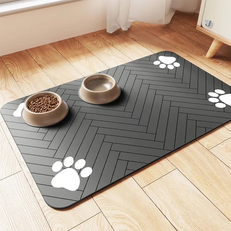 Non-slip bowl mat