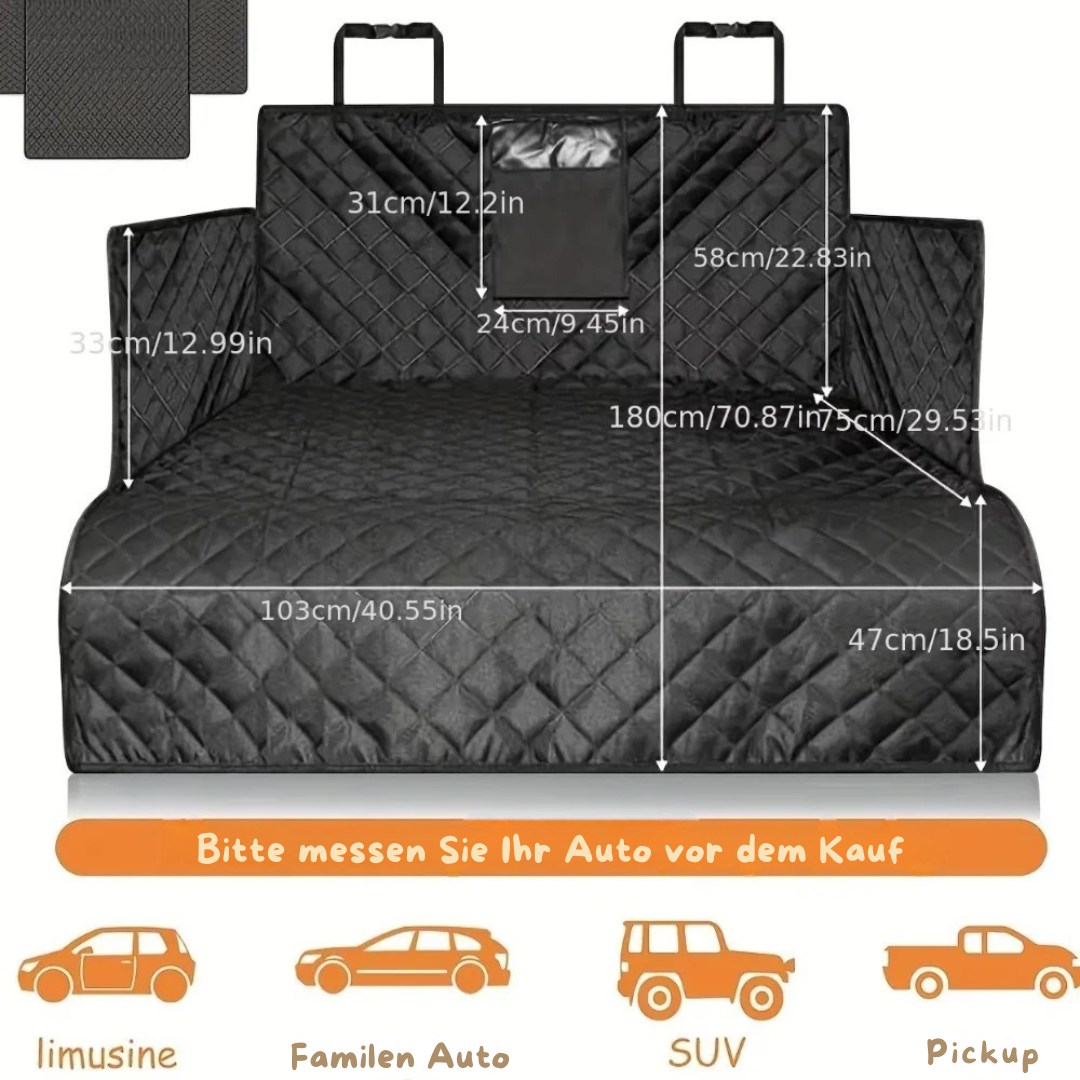 Waterproof trunk cover for dogs